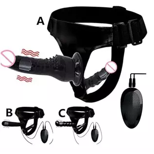 Agohua Double Dildo Realistic Dildo Super Elastic Harness Belt Big Dildo Vibrator Adult Sex Toys Lesbian (Control-Flesh) Agohua Double Dildo Realistic Dildo Super Elastic Harness Belt Big Dildo Vibrator Adult Sex Toys Lesbian (Control-Flesh)