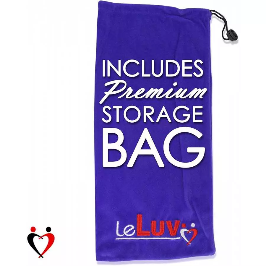 LeLuv Rabbit Vibrator Bath Time Bunny 8 Inch Waterproof Dual Motor Simple Controls Pink