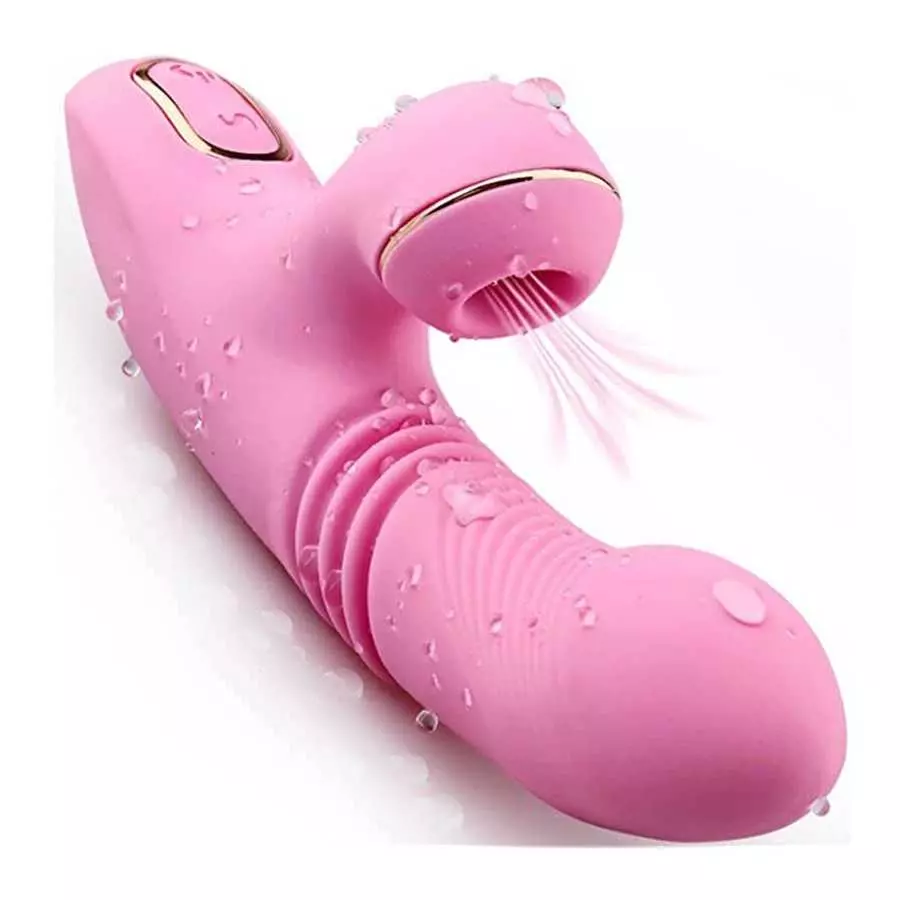 Sucking Vibrator Sex Toys - Adult Toys Dildo Vibrating Suck Her Pleasure Toys for Women with 9 Suction G-Spot Vibrating Clit Vag
