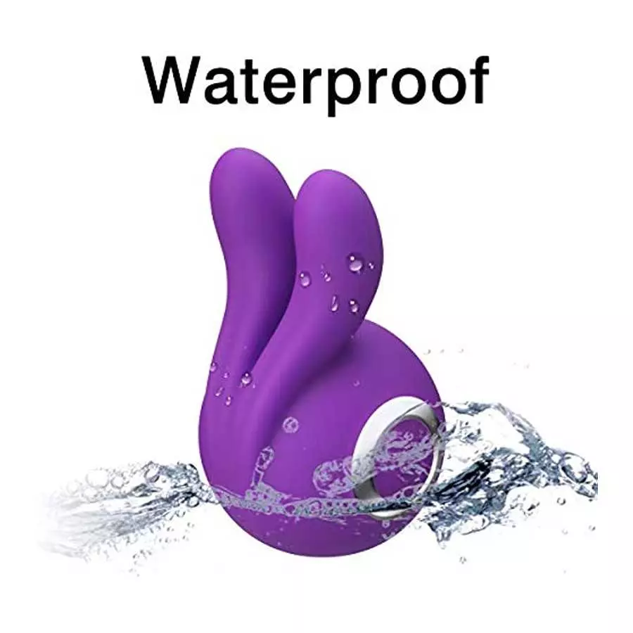 G Spot Rabbit Vibrator with Bunny Ears Silicone Rechargeable Dildo Vibrator Clit Stimulator Finger Vibration Ring Sex Toys Massa