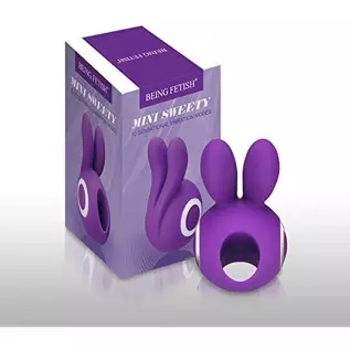 G Spot Rabbit Vibrator with Bunny Ears Silicone Rechargeable Dildo Vibrator Clit Stimulator Finger Vibration Ring Sex Toys Massa