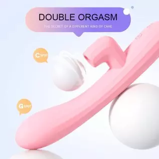 Rechargeable Vibrator - 10 Patterns Vibration-Sucking,G Spot Rabbit Vibrator with Heating Function, Wand Massager,Dual Motor Sti Rechargeable Vibrator - 10 Patterns Vibration-Sucking,G Spot Rabbit Vibrator with Heating Function, Wand Massager,Dual Motor Sti