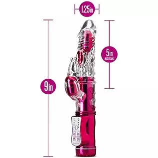 Blush Sexy Things Frisky Rabbit 48 Function 3 Vibration Points Reversible Gyrating Shaft Phthalate Free Body Safe Soft Vibrator Blush Sexy Things Frisky Rabbit 48 Function 3 Vibration Points Reversible Gyrating Shaft Phthalate Free Body Safe Soft Vibrator