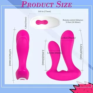 G Spot Rabbit Vibrator Dildo Wearable Anal Vagina Stimulator with 9 Modes Rechargeable Remote Control Clitoris Massager Adult Co G Spot Rabbit Vibrator Dildo Wearable Anal Vagina Stimulator with 9 Modes Rechargeable Remote Control Clitoris Massager Adult Co