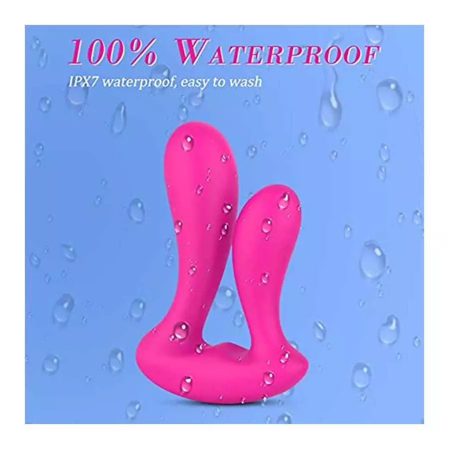 G Spot Rabbit Vibrator Dildo Wearable Anal Vagina Stimulator with 9 Modes Rechargeable Remote Control Clitoris Massager Adult Co