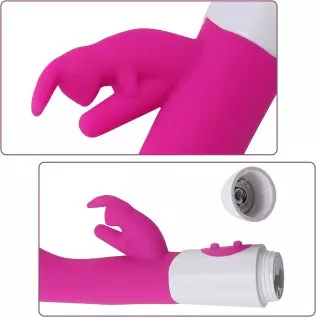 G spot Rabbit Vibrator for Women Sex Toys for Clitoris G-spot Stimulation 10 Powerful Vibrations Dual Motor Stimulator for Women G spot Rabbit Vibrator for Women Sex Toys for Clitoris G-spot Stimulation 10 Powerful Vibrations Dual Motor Stimulator for Women