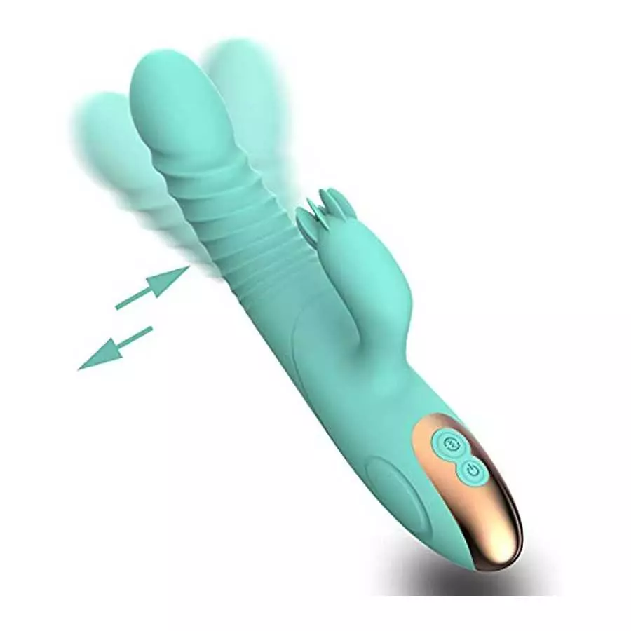 Thrusting Rabbit Vibrator for Women Vaginal Health,G Spot Dildo with Waterproof Clitorals Stimulator Adult Sex Toys for Woman Se Thrusting Rabbit Vibrator for Women Vaginal Health,G Spot Dildo with Waterproof Clitorals Stimulator Adult Sex Toys for Woman Se