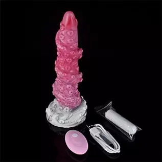 Silicone Tentacle Dildo Vibrator Remote Condrol Vibrating Dildo for Women Butt Plug, Realistic Octopus Dildo Female G Spot Dildo