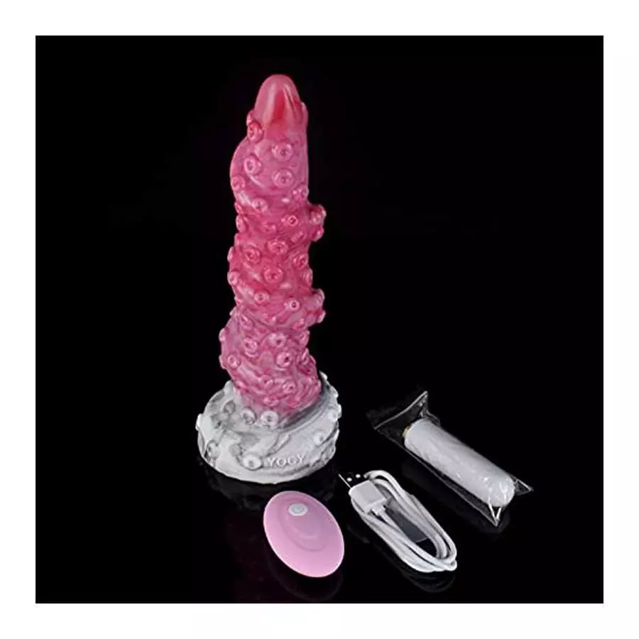 Silicone Tentacle Dildo Vibrator Remote Condrol Vibrating Dildo for Women Butt Plug, Realistic Octopus Dildo Female G Spot Dildo