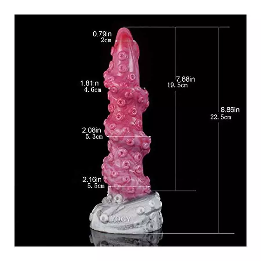Silicone Tentacle Dildo Vibrator Remote Condrol Vibrating Dildo for Women Butt Plug, Realistic Octopus Dildo Female G Spot Dildo