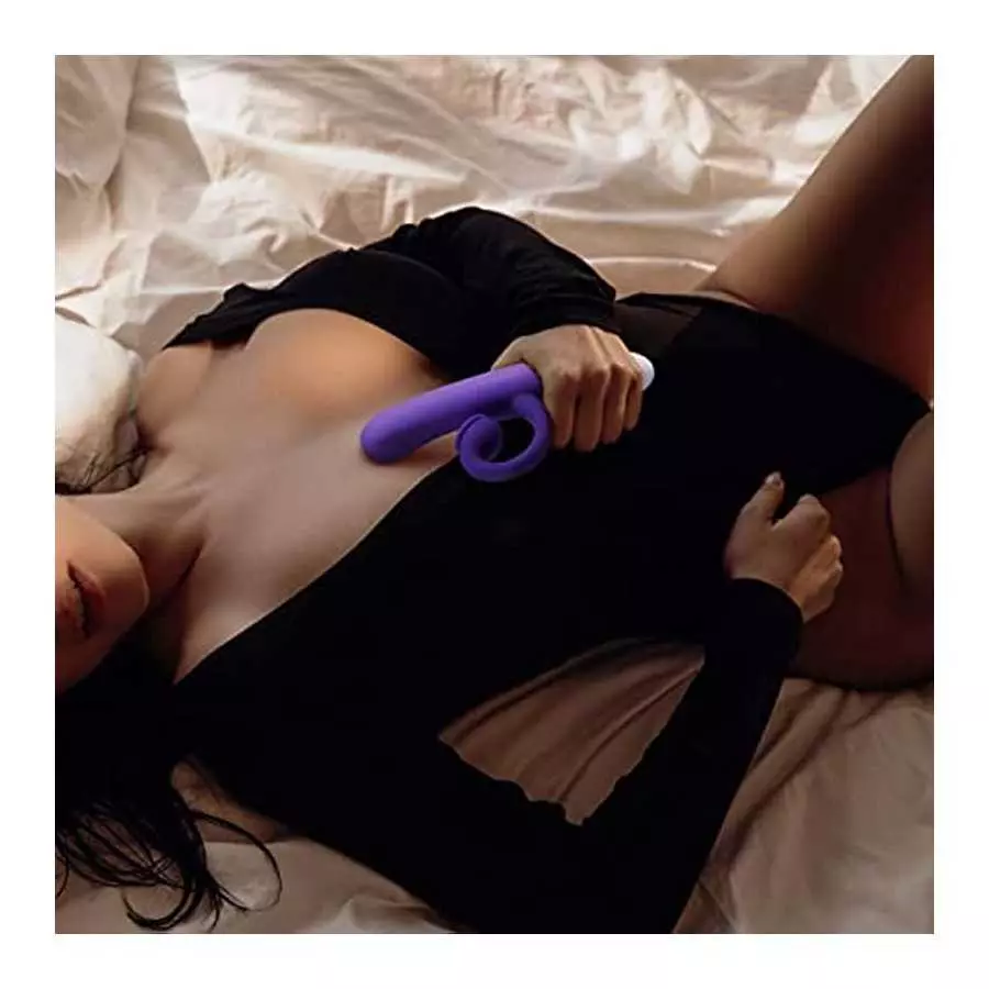 Blush Oh Bunny - Rechargeable G Spot Air Pulse Vibrator - Platinum Puria Silicone Ultrasilk Smooth Feel - Gentle Sucking Flexibl