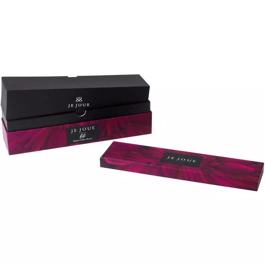 Je Joue Fifi Rabbit Vibrator, Powerful, Whisper Quiet, Waterproof, USB Rechargeable, 100% Medical Grade Silicone - Purple