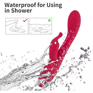 ShiningLove Rabbit Vibrator for Women G Spot Vibrator with Bunny Ears 10 Vibrations Modes Waterproof Rotating Dildo Vibrator for ShiningLove Rabbit Vibrator for Women G Spot Vibrator with Bunny Ears 10 Vibrations Modes Waterproof Rotating Dildo Vibrator for