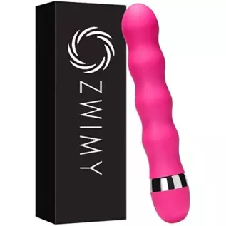 Zwimy Multi-Speed Rose - Vibrator Dildo for Women & Men - Silent Vibrator & Quiet Vibrator - 360° G Spot Vibrator with 10 Vibrat
