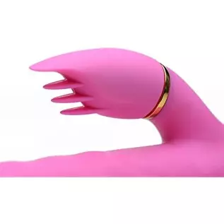 Inmi 10X Versa-Thrust Thrusting & Vibrating Silicone Rabbit W/3 Attachments, 1Count