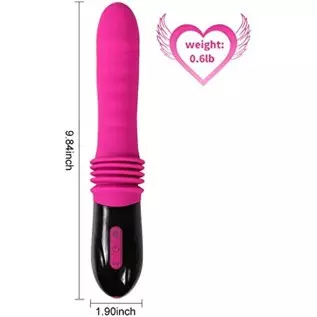 G Spot Vibrator for Women,3 in 1 Dildo Vibrator,Silicone Sex Toy with Realistic Glans,10 Vibration Patterns for Clitoris Vagina 