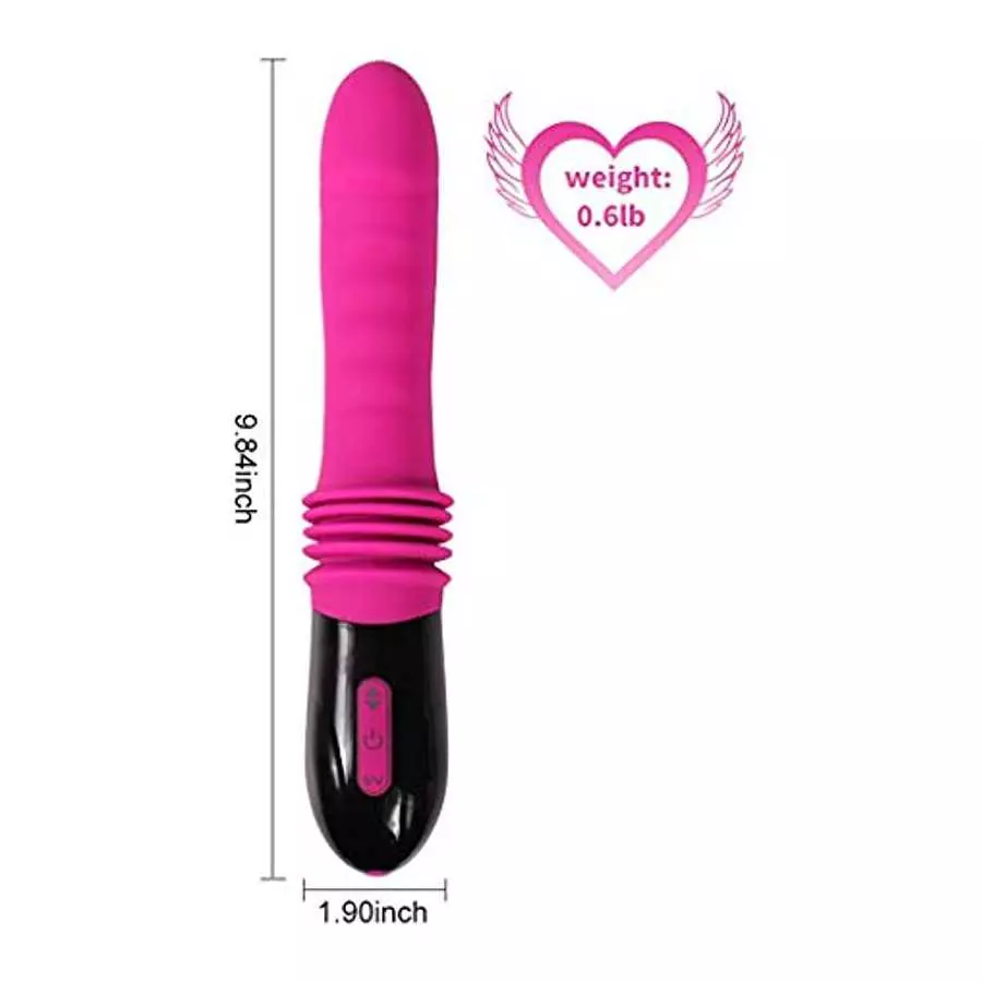 G Spot Vibrator for Women,3 in 1 Dildo Vibrator,Silicone Sex Toy with Realistic Glans,10 Vibration Patterns for Clitoris Vagina 