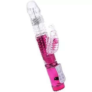 MASVSAM Rabbit Vibrator with 12 Powerful Vibrations for Adult Women,USB Rechargeable and Waterproof Female Vibrating Adult for W