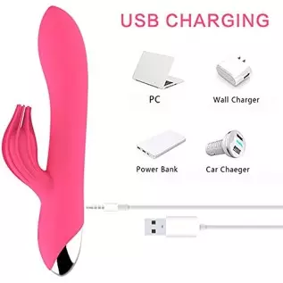 Oragio G Spot Rabbit Vibrator, Sex Toys for Clitoris G-spot Stimulation,Waterproof Dildo Vibrator with 10 Modes Vibrations Dual Oragio G Spot Rabbit Vibrator, Sex Toys for Clitoris G-spot Stimulation,Waterproof Dildo Vibrator with 10 Modes Vibrations Dual