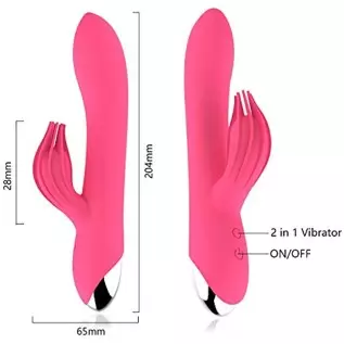 Oragio G Spot Rabbit Vibrator, Sex Toys for Clitoris G-spot Stimulation,Waterproof Dildo Vibrator with 10 Modes Vibrations Dual Oragio G Spot Rabbit Vibrator, Sex Toys for Clitoris G-spot Stimulation,Waterproof Dildo Vibrator with 10 Modes Vibrations Dual