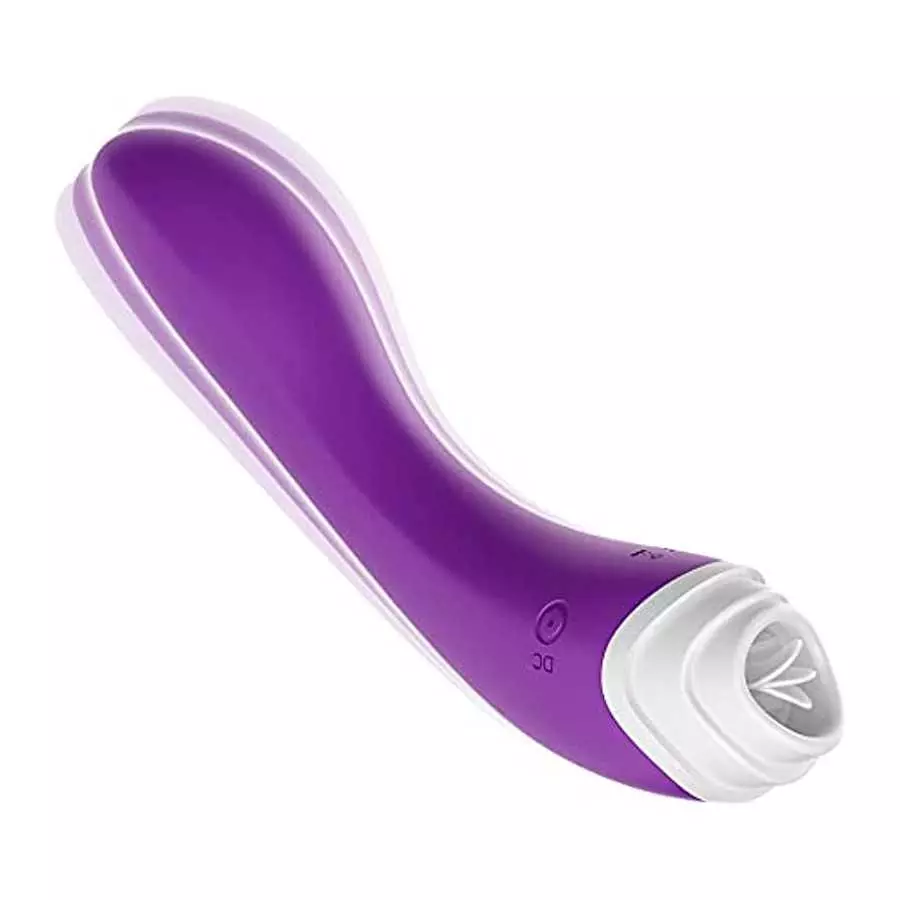 2 in 1 Clitoral Tongue Licking & G-Spot Vibrator, Vaginal Nipple Stimulator, USB Rechargeable Waterproof Massager for Quick Orga 2 in 1 Clitoral Tongue Licking & G-Spot Vibrator, Vaginal Nipple Stimulator, USB Rechargeable Waterproof Massager for Quick Orga