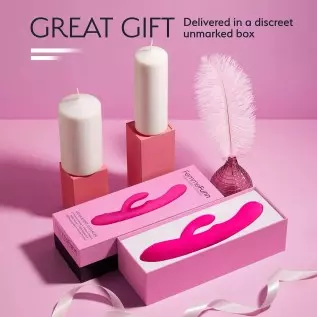 Femme Funn Ultra Rabbit Vibrator Dildo - 7 Speeds & USB Rechargeable - Clit Stimulator Rabbit Dildo for Women (Pink) Femme Funn Ultra Rabbit Vibrator Dildo - 7 Speeds & USB Rechargeable - Clit Stimulator Rabbit Dildo for Women (Pink)