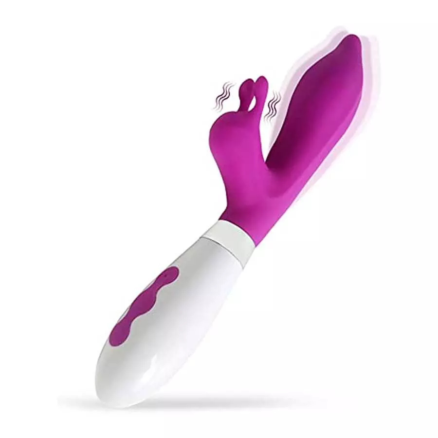 Rabbit Vibrator Realistic Dildo for Beginners, G Spot Vibrator Clitoral Stimulator with 10 Vibrations Bunny Ears, Vagina Clitora Rabbit Vibrator Realistic Dildo for Beginners, G Spot Vibrator Clitoral Stimulator with 10 Vibrations Bunny Ears, Vagina Clitora