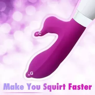 Rabbit Vibrator Realistic Dildo for Beginners, G Spot Vibrator Clitoral Stimulator with 10 Vibrations Bunny Ears, Vagina Clitora Rabbit Vibrator Realistic Dildo for Beginners, G Spot Vibrator Clitoral Stimulator with 10 Vibrations Bunny Ears, Vagina Clitora
