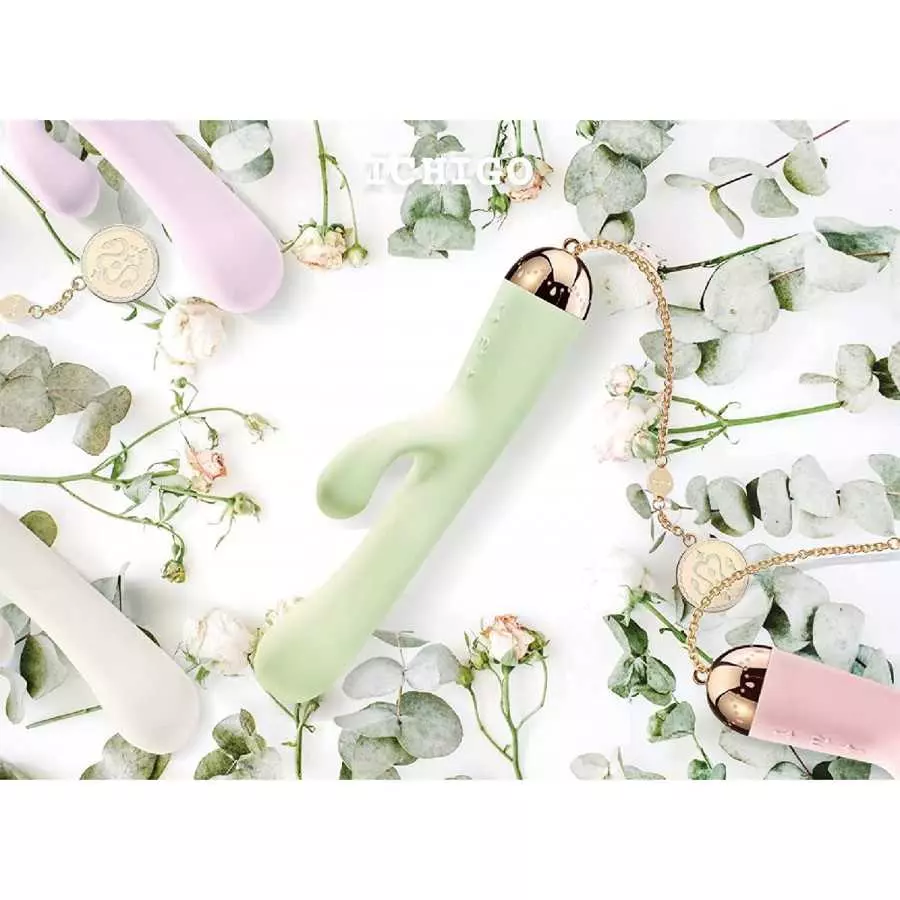 ZALO Ichigo Luxury Rabbit Vibrator | Wireless Waterproof Sex Toy with 8 Adjustable Vibration Modes | USB Rechargeable Battery | 