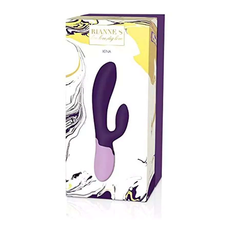 Rianne S Xena Rabbit Deep Purple Vibrator Lilla