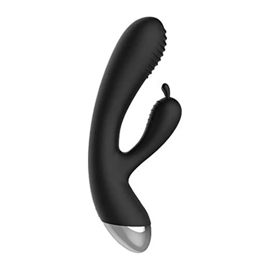 ElectroShock E-Stim Rabbit Vibrator Blk ElectroShock E-Stim Rabbit Vibrator Blk