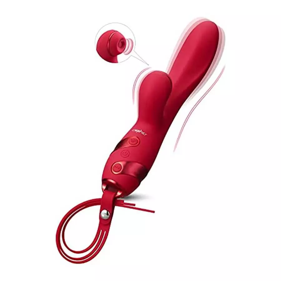 Rabbit Vibrator for Women, Pulsating Clitoral Vibrator Rechargeable with 10 Modes for Vagina Clit Stimulation, Detachable Silico Rabbit Vibrator for Women, Pulsating Clitoral Vibrator Rechargeable with 10 Modes for Vagina Clit Stimulation, Detachable Silico