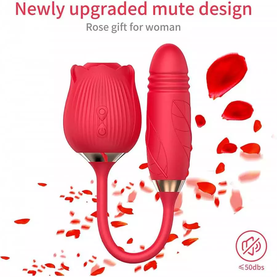 Rabbit Vibrator Vibrator Dildo for Women,G Spot Vibrator, Realistic Anal Vibrating Dildo for Women Clitoral G Spot Stimulation,A