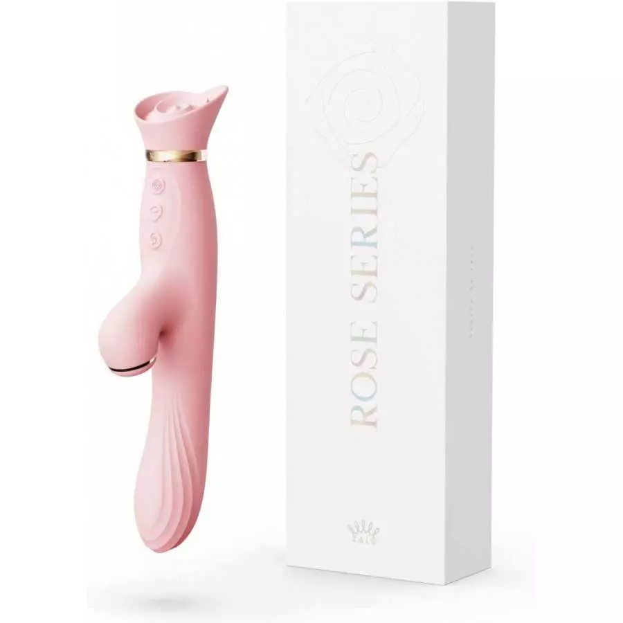 ZALO Rose Rabbit Vibrator (Lemon Yellow)