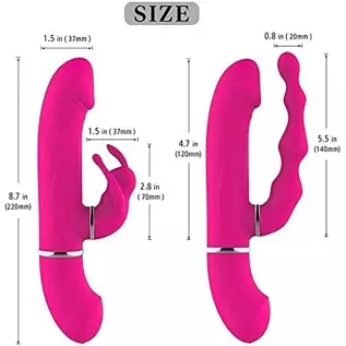 Rabbit Vibrator Vibrator Dildo for Women,G Spot Vibrator, Realistic Anal Vibrating Dildo for Women Clitoral G Spot Stimulation,A Rabbit Vibrator Vibrator Dildo for Women,G Spot Vibrator, Realistic Anal Vibrating Dildo for Women Clitoral G Spot Stimulation,A