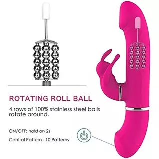 Rabbit Vibrator Vibrator Dildo for Women,G Spot Vibrator, Realistic Anal Vibrating Dildo for Women Clitoral G Spot Stimulation,A Rabbit Vibrator Vibrator Dildo for Women,G Spot Vibrator, Realistic Anal Vibrating Dildo for Women Clitoral G Spot Stimulation,A