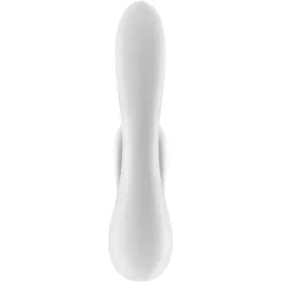 Satisfyer Double Flex Rabbit Vibrator with App Control - G-Spot, Clitoris and Labia Stimulation - Compatible with Satisfyer App, Satisfyer Double Flex Rabbit Vibrator with App Control - G-Spot, Clitoris and Labia Stimulation - Compatible with Satisfyer App,