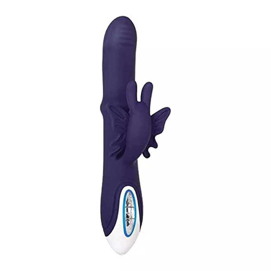Evolved Novelties - Put a Ring On it - 2 Motors - 16 Functions and Speeds - Rabbit-Style Silicone Rechargeable Vibrator - Purple Evolved Novelties - Put a Ring On it - 2 Motors - 16 Functions and Speeds - Rabbit-Style Silicone Rechargeable Vibrator - Purple