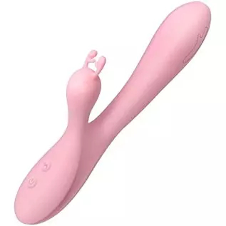 Dildo Rabbit Vibrator for Women, Vibrator Adult Sensory Toys G Spot Sex Toy with 3 Telescopic & 10 Vibration Modes, Adult Sex To