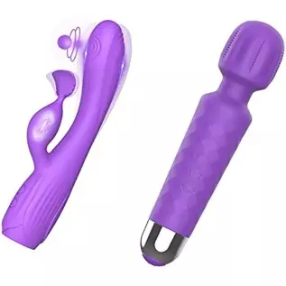 3 in 1 Rose G Spot Rabbit Vibrator ,Super Soft and beatable for Clitoral Stimulation,Personal Massager for Women, Quiet & USB Re