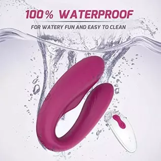 Rechargeable Couples Clitoral Vibrator G-Spot, Adult Sex Toy for Women Solo Play (CP-Wine) Rechargeable Couples Clitoral Vibrator G-Spot, Adult Sex Toy for Women Solo Play (CP-Wine)