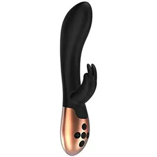 Shots - Elegance Heating Rabbit Vibrator - Opulent - Black
