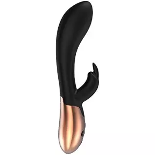 Shots - Elegance Heating Rabbit Vibrator - Opulent - Black Shots - Elegance Heating Rabbit Vibrator - Opulent - Black