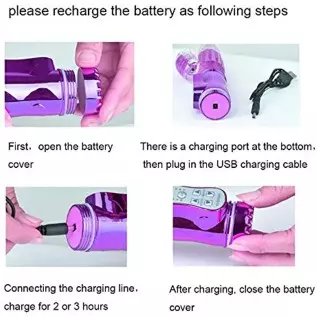 1Count Rechargeable Thrusting Dildo Rabbit Vibrator Toys Licking Tongue G Spot Sex Toy with 12 Vibration Modes,Anal Vibrating Di 1Count Rechargeable Thrusting Dildo Rabbit Vibrator Toys Licking Tongue G Spot Sex Toy with 12 Vibration Modes,Anal Vibrating Di