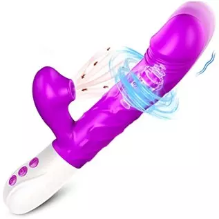 Rabbit Vibrator Vibrator for Women Vaginal Health,G Spot Vibrator with Tongue Licking 10 Vibration Realistic Anal Vibrating for 