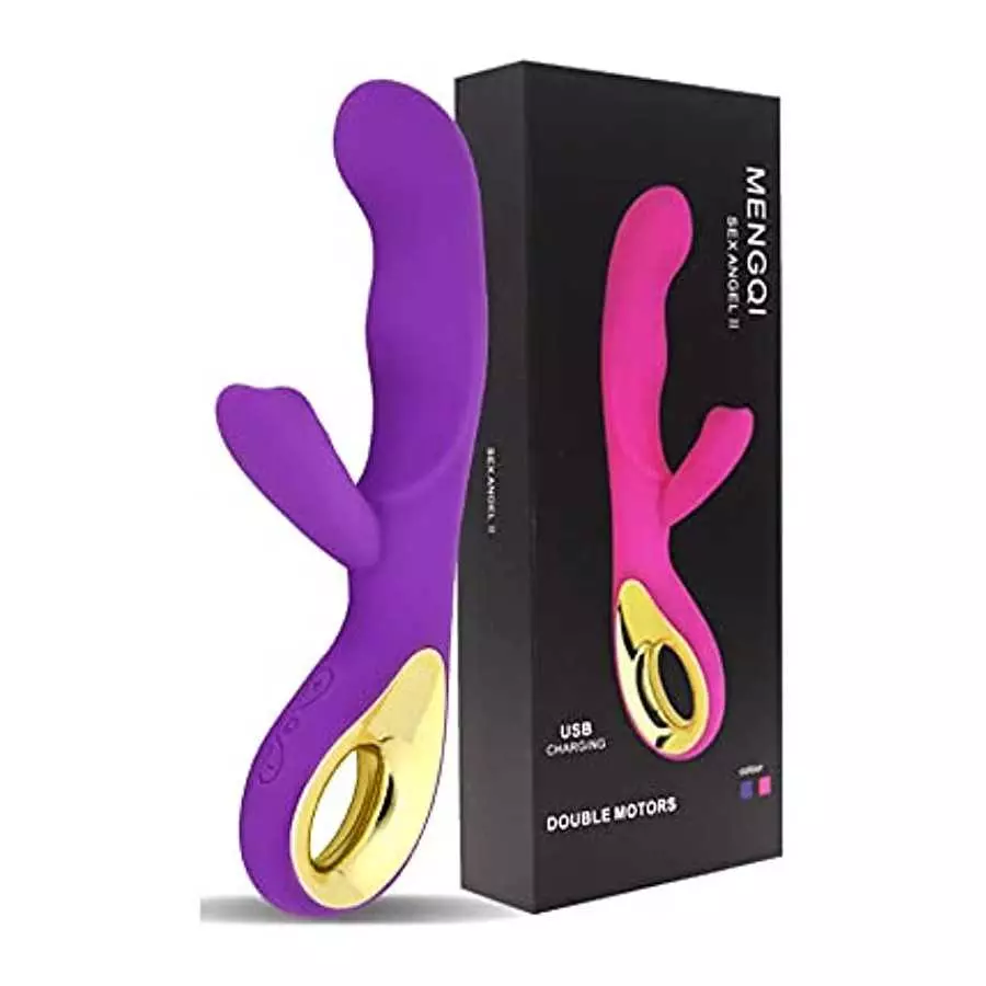 SXHMSAL Thrusting Rabbit Vibrator Massager Dildo- G Spot Vibrator with Independent Clitoral Stimulator, 10 Patterns, Waterproof SXHMSAL Thrusting Rabbit Vibrator Massager Dildo- G Spot Vibrator with Independent Clitoral Stimulator, 10 Patterns, Waterproof