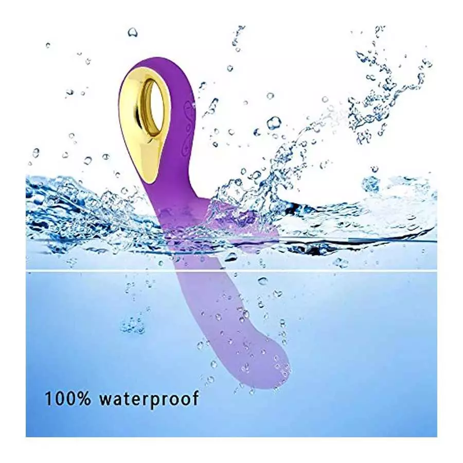 SXHMSAL Thrusting Rabbit Vibrator Massager Dildo- G Spot Vibrator with Independent Clitoral Stimulator, 10 Patterns, Waterproof 