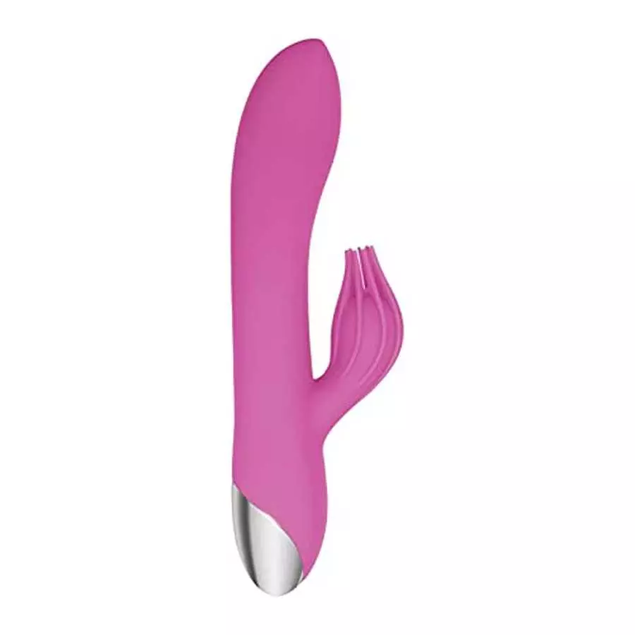 Adam & Eve - Eve's Clit Tickling Silicone Rechargeable Rabbit Vibrator - Pink