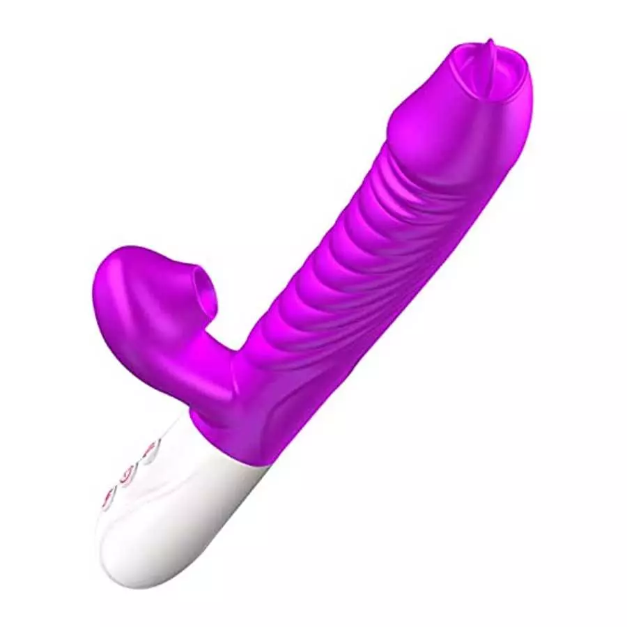 Thrusting Rabbit Vibrator for Women, G Spot Dildo Vibrator 7 Clitoris Stimulator Vibrator 3 in 1 Rechargeable Heating Anal Dildo Thrusting Rabbit Vibrator for Women, G Spot Dildo Vibrator 7 Clitoris Stimulator Vibrator 3 in 1 Rechargeable Heating Anal Dildo