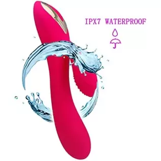 Leseox Clitoris Rabbit Vibrator, Dual Motors with 10 Vibration Modes, Waterproof and Rechargeable Dildo Massager for Clitoral G- Leseox Clitoris Rabbit Vibrator, Dual Motors with 10 Vibration Modes, Waterproof and Rechargeable Dildo Massager for Clitoral G-